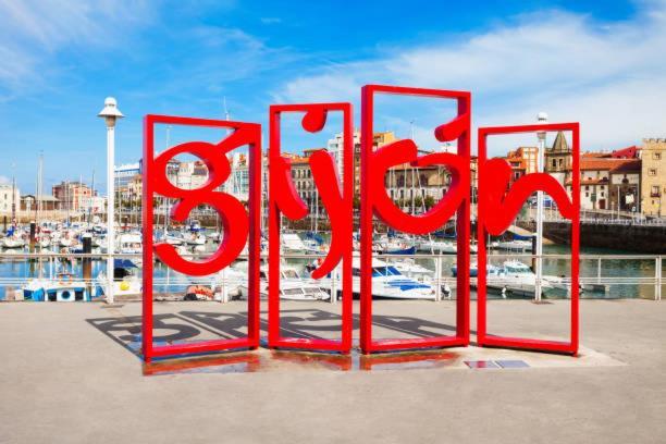 Piso Gijon Centro Daire Dış mekan fotoğraf